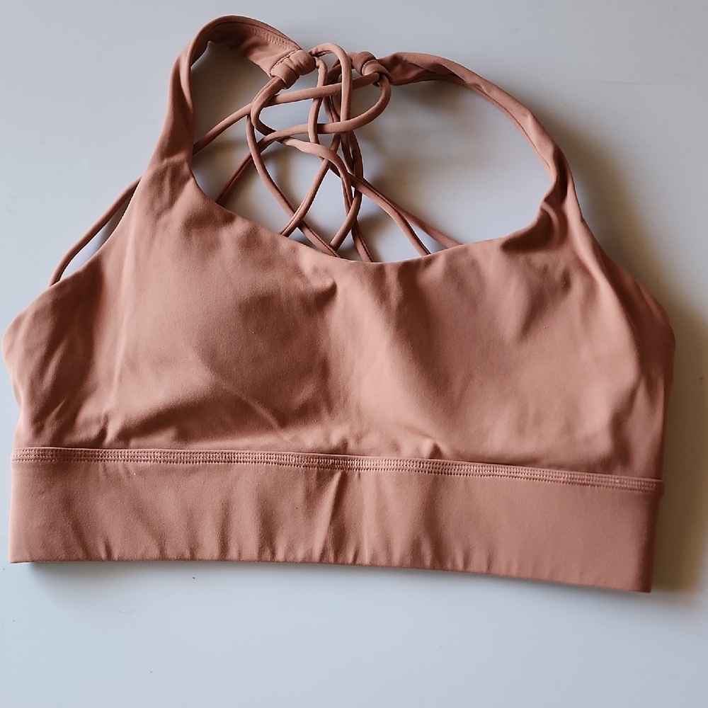 Under Armour and First Health Sports Bra Set - Black and Tan. - Picture 6 of 11